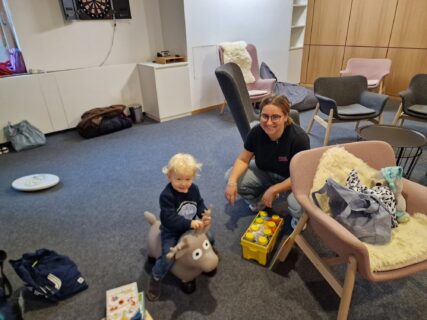 Amazing childcare available during the retreat. (Image: A. Dakkouri-Baldauf)